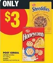 No Frills Post cereal offer