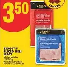 No Frills Ziggy's sliced deli meat offer
