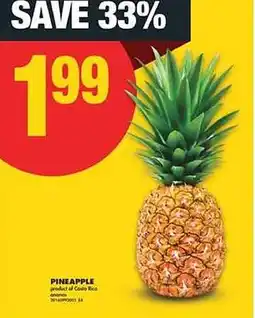 No Frills Pineapple offer