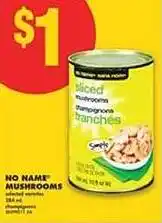 No Frills No name mushrooms offer