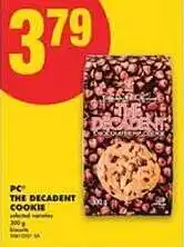 No Frills Pc the decadent cookie offer