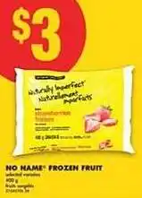 No Frills No name frozen fruit offer