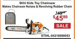 Atlas Tools & Machinery Stihl Kids Toy Chainsaw offer