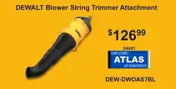 Atlas Tools & Machinery DEWALT Blower String Trimmer Attachment offer