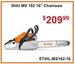 Atlas Tools & Machinery Stihl MS 162 16 Chainsaw offer