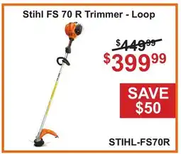 Atlas Tools & Machinery Stihl FS 70 R Trimmer - Loop offer