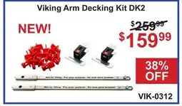 Atlas Tools & Machinery Viking Arm Decking Kit DK2 offer