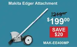 Atlas Tools & Machinery Makita Edger Attachment offer