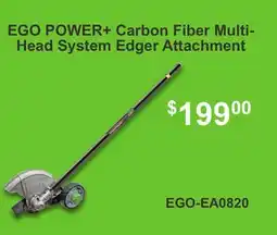 Atlas Tools & Machinery EGO POWER+ Carbon Fiber Multi- Head System Edger Attachment offer