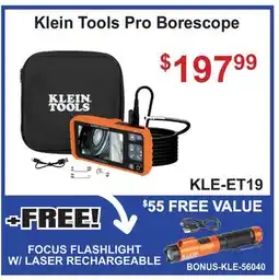 Atlas Tools & Machinery Klein Tools Pro Borescope offer