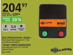 BMR ÉLECTRIFICATEUR M160 offer