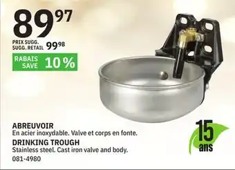 BMR ABREUVOIR KERBL offer