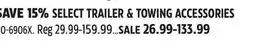 Canadian Tire Select Trailer & Towing Accessories offer