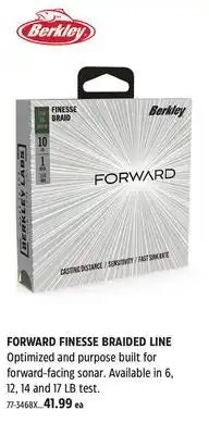 Canadian Tire FORWARD FINESSE BRAIDED LINE offer