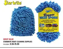 Canadian Tire STARBRITE BOAT CLEANING SUPPLIES offer