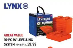 Canadian Tire Lynx 10-PC RV LEVELLING SYSTEM offer