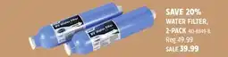 Canadian Tire CAMCO WATER FILTER offer