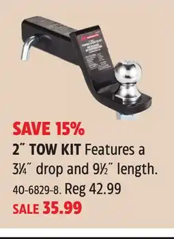 Canadian Tire 2 TWO KIT offer