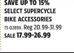 Canadian Tire SELECT SUPERCYCLE BIKE ACCESSORIES offer