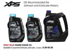 Canadian Tire XPS OE Recommended for Johnson and Evinrude Motors offer