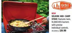 Canadian Tire GSI Outdoors SELKIRK 460+ CAMP STOVE offer