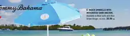 Canadian Tire 6 BEACH UMBRELLA WITH INTEGRATED SAND ANCHOR offer