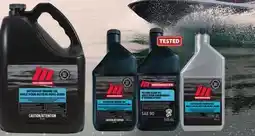 Canadian Tire MotoMaster OUTBOARD ENGINE AND MARINE GEAR OIL offer
