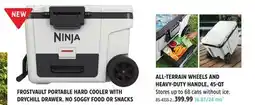 Canadian Tire NINJA ALL-TERRAIN WHEELS AND HEAVY-DUTY HANDLE, 45-QT offer
