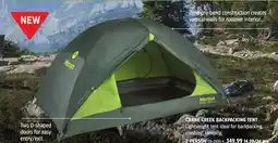 Canadian Tire Marmot CRANE CREEK BACKPACKING TENT offer