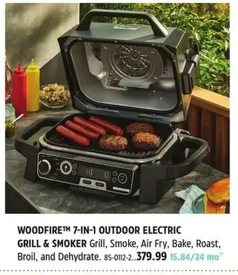 Canadian Tire NINJA WOODFIRE 7-IN-1 OUTDOOR ELECTRIC GRILL & SMOKER offer