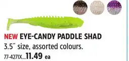 Canadian Tire EYE-CANDY PADDLE SHAD offer