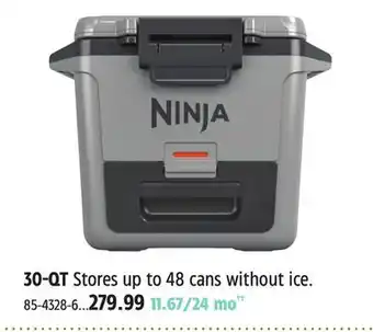 Canadian Tire NINJA 30-QT FROSTVAULT PORTABLE HARD COOLER WITH DRYCHILL DRAWER offer