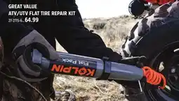 Canadian Tire Kolpin ATV/UTV FLAT TIRE REPAIR KIT offer