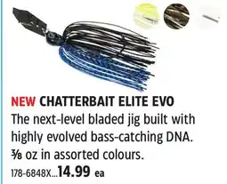 Canadian Tire Z-MAN CHATTERBAIT ELITE EVO offer