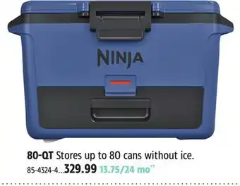 Canadian Tire NINJA 80-QT Stores up to 80 cans without ice offer