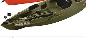 Canadian Tire SUN DOLPHIN JOURNEY FISHING KAYAK, 10-FT offer