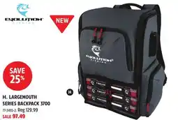 Canadian Tire EVOLUTION LARGEMOUTH SERIES BACKPACK 3700 offer