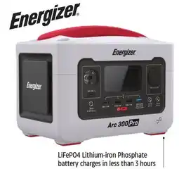 Canadian Tire Energizer ARC SERIES PRO POWER STATION offer
