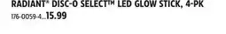 Canadian Tire NITE IZE RADIANT DISCO SELECT LED GLOW STICK offer