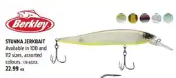 Canadian Tire STUNNA JERKBAIT offer