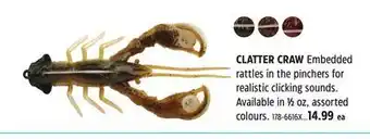 Canadian Tire CLATTER CRAW offer