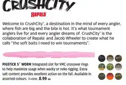Canadian Tire PIGSTICK 5˝ WORM offer