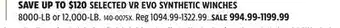 Canadian Tire WARN SELECTED VR EVO SYNTHETIC WINCHES offer