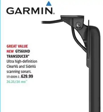 Canadian Tire GARMIN GT56UHD TRANSDUCER offer