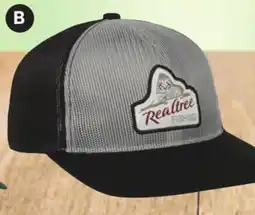 Canadian Tire REALTREE FISHING URBAN SQUARED CAP, LIGHT GREY/BLACK offer