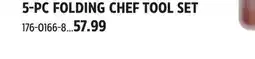 Canadian Tire GSI Outdoors 5 PC FOLDING CHEF TOOL SET offer