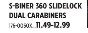 Canadian Tire NITE IZE S-BINER 360 SLIDELOCK DUAL CARABINERS offer