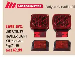 Canadian Tire LED UTILITY TRAILER LIGHT KIT offer