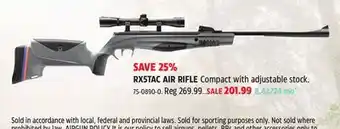 Canadian Tire Stoeger RX5TAC AIR RIFLE offer