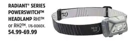 Canadian Tire Nite Ize RADIANT SERIES POWERSWITCH HEADLAMP RH1 offer